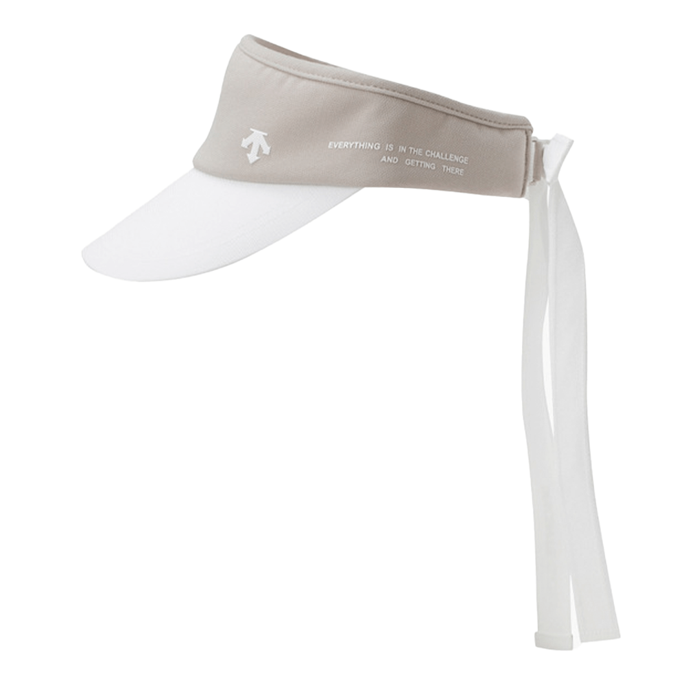 DETACHABLE RIBBON SUNVISOR 女士 拆式絲帶遮陽帽 - ASH GOLF Taiwan