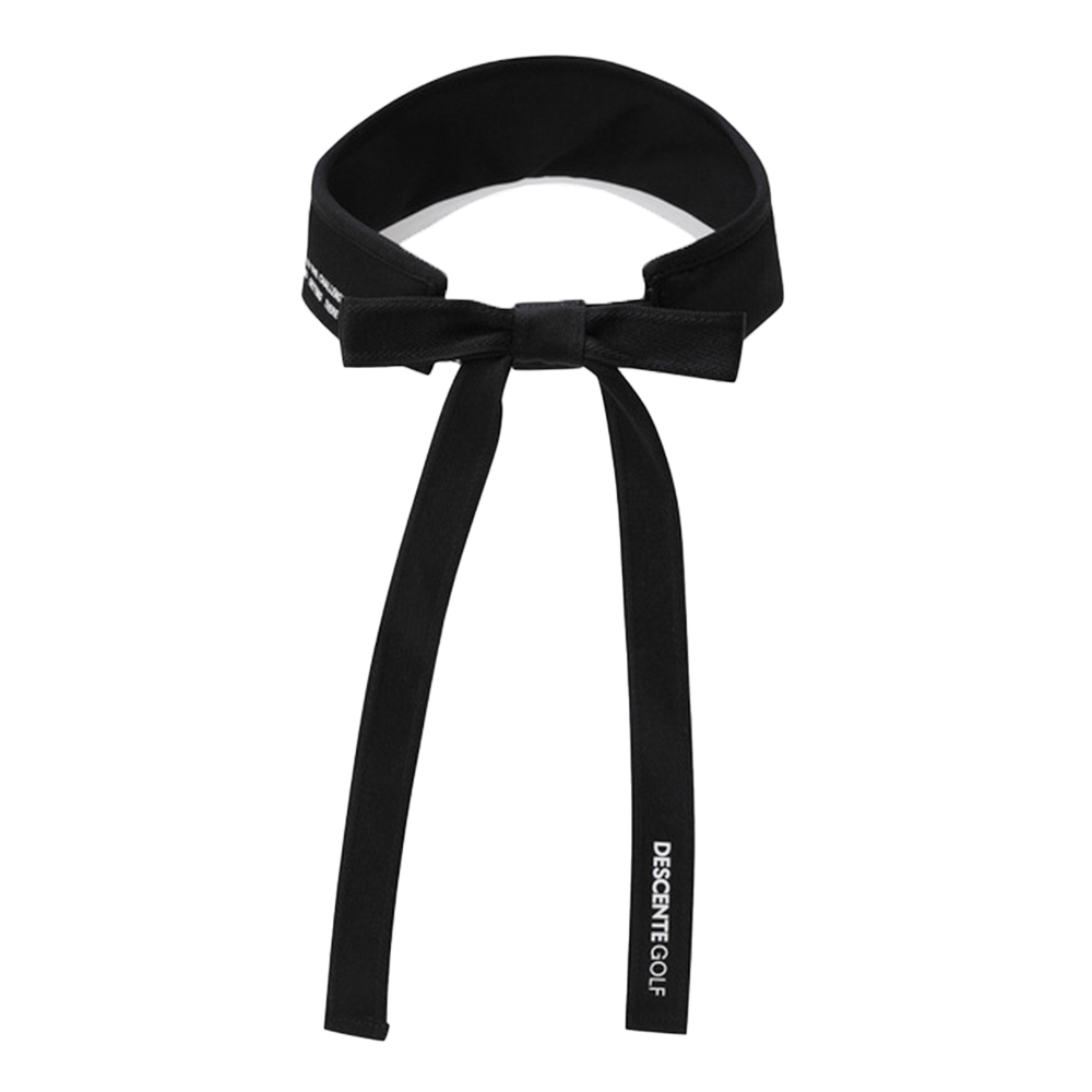 DETACHABLE RIBBON SUNVISOR 女士 拆式絲帶遮陽帽 - ASH GOLF Taiwan