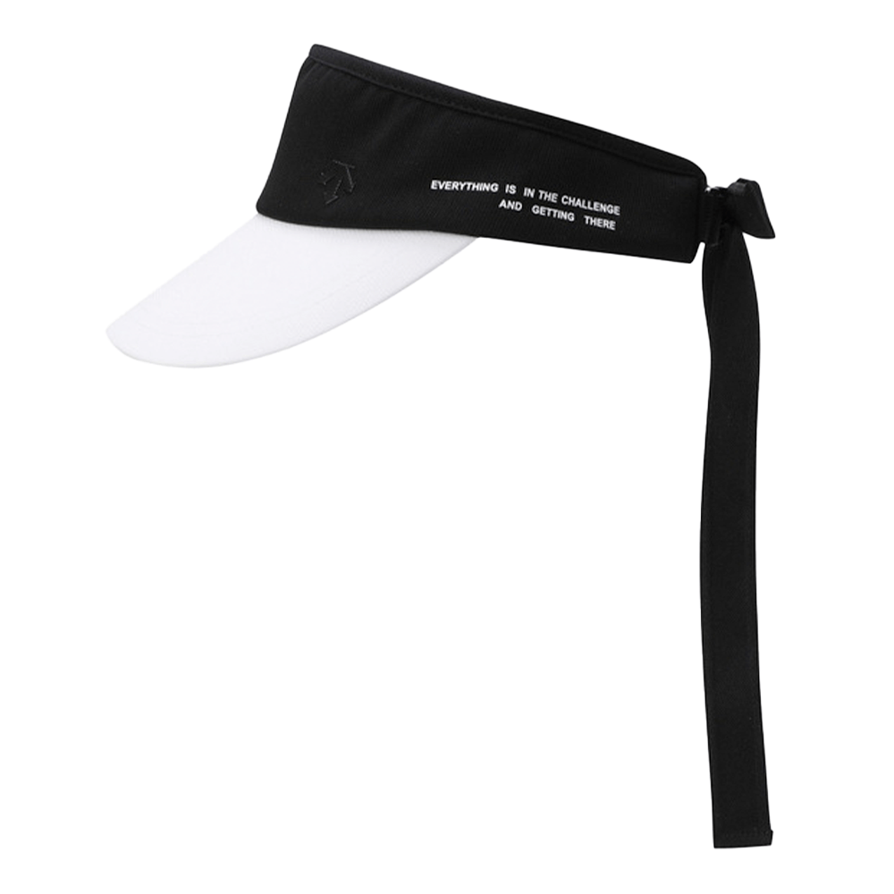 DETACHABLE RIBBON SUNVISOR 女士 拆式絲帶遮陽帽 - ASH GOLF Taiwan