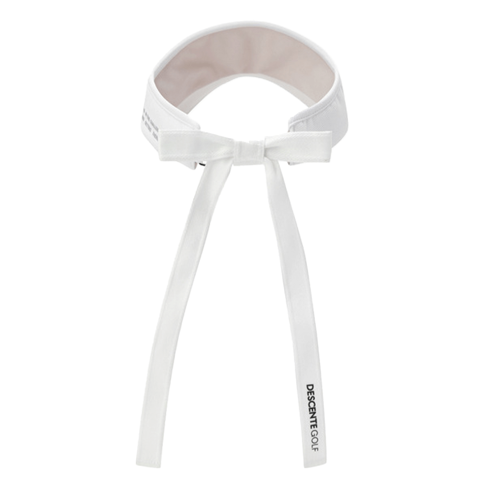 DETACHABLE RIBBON SUNVISOR 女士 拆式絲帶遮陽帽 - ASH GOLF Taiwan