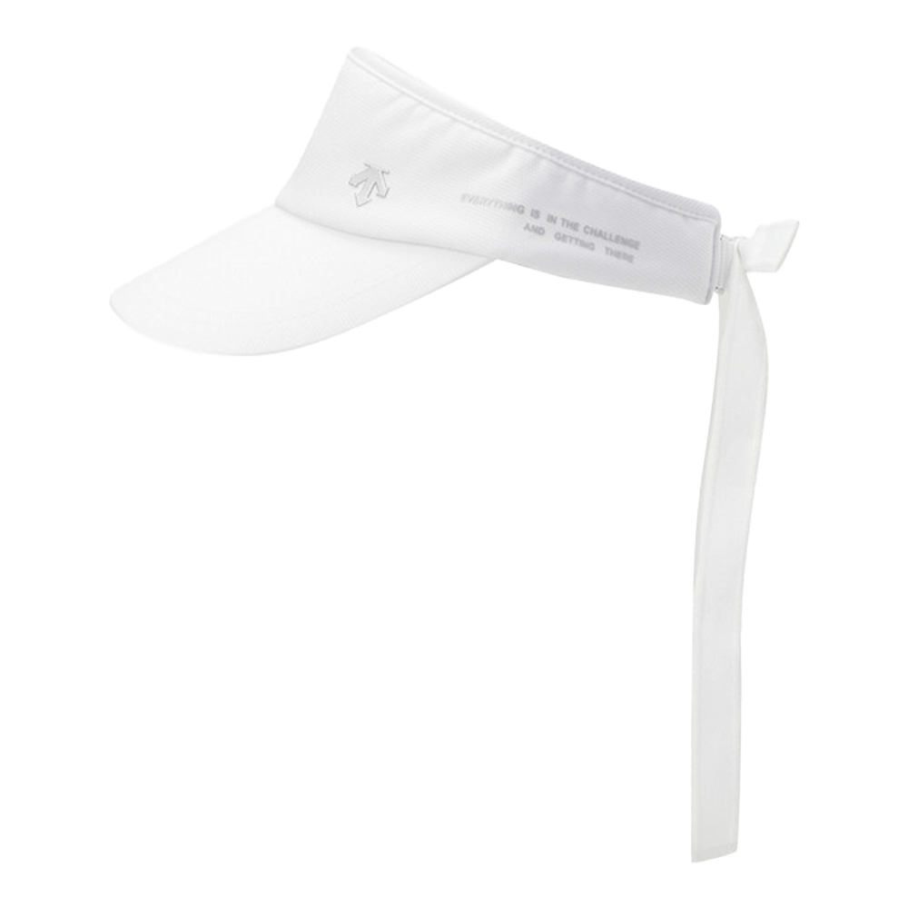 DETACHABLE RIBBON SUNVISOR 女士 拆式絲帶遮陽帽 - ASH GOLF Taiwan