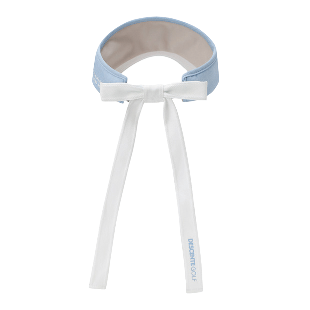 DETACHABLE RIBBON SUNVISOR 女士 拆式絲帶遮陽帽 - ASH GOLF Taiwan