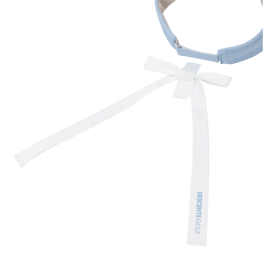 DETACHABLE RIBBON SUNVISOR 女士 拆式絲帶遮陽帽 - ASH GOLF Taiwan