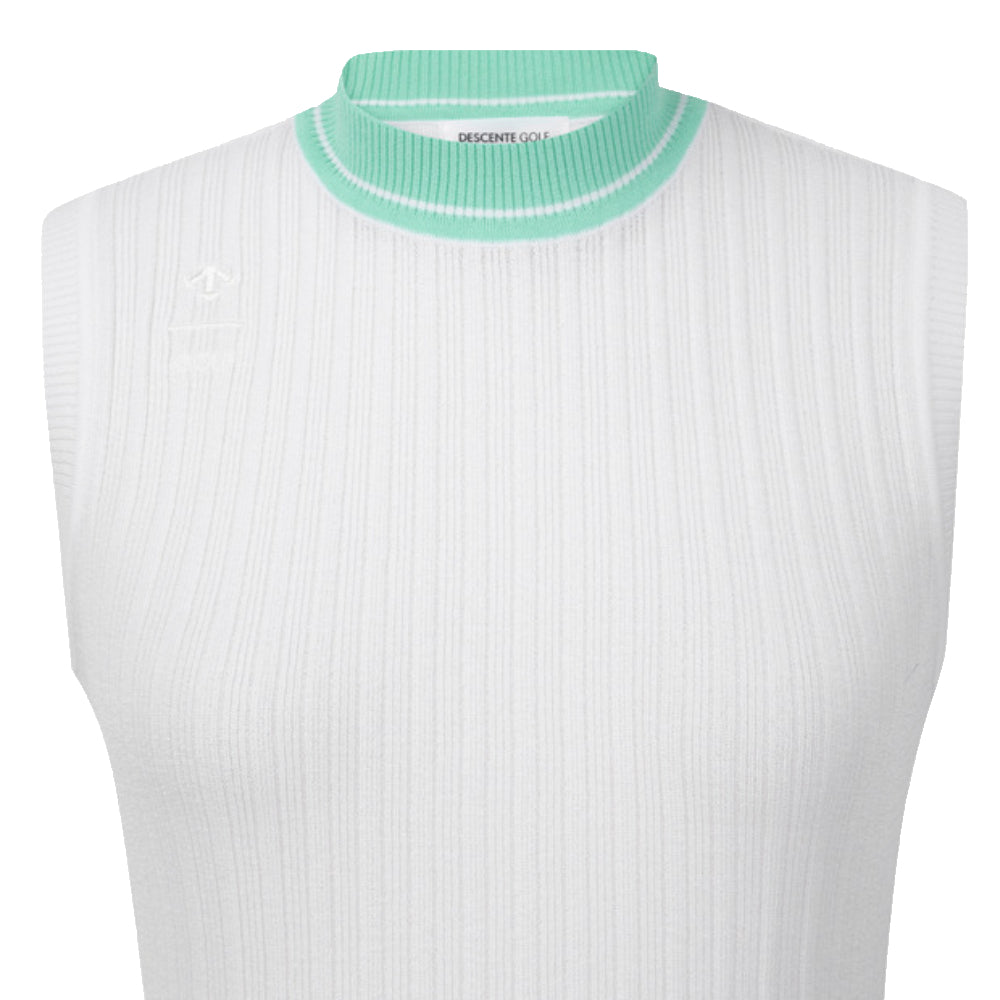 KNIT SLEEVELESS 女士 高爾夫無袖上衣