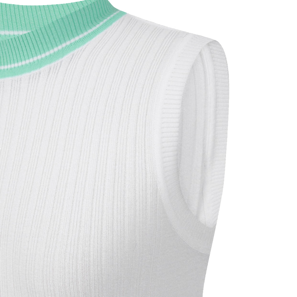 KNIT SLEEVELESS 女士 高爾夫無袖上衣