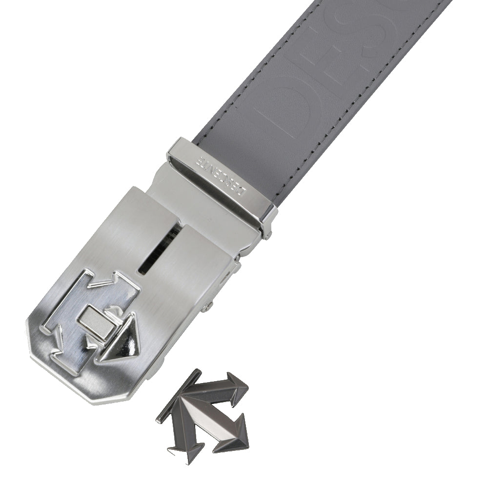 BALL-MARKER SEMI-AUTOMATIC BELT 男士 球標皮革腰帶