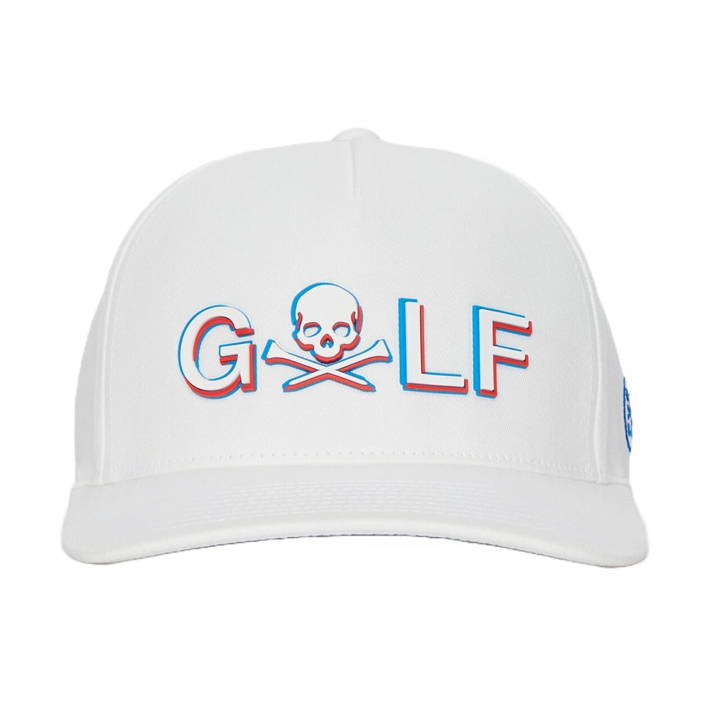 3D SKULL & T'S GOLF STRETCH TWILL SNAPBACK HAT 棒球帽