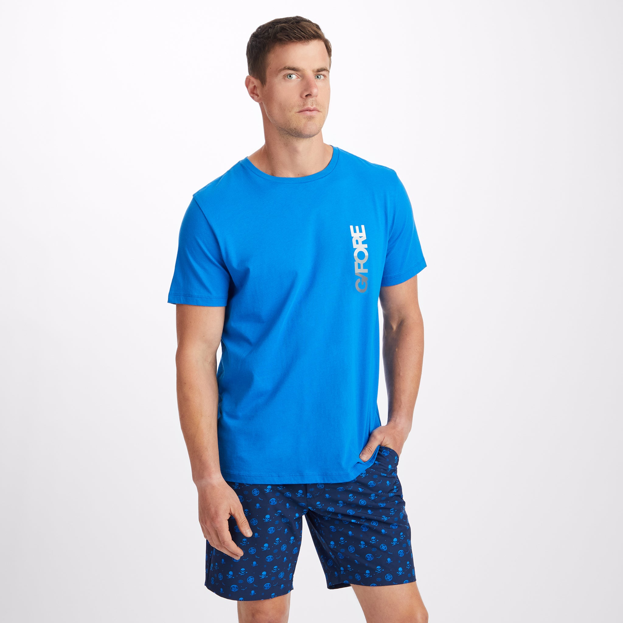 3D ICON MAVERICK 4 - WAY STRETCH SHORT 男士 高爾夫短褲 - ASH GOLF Taiwan