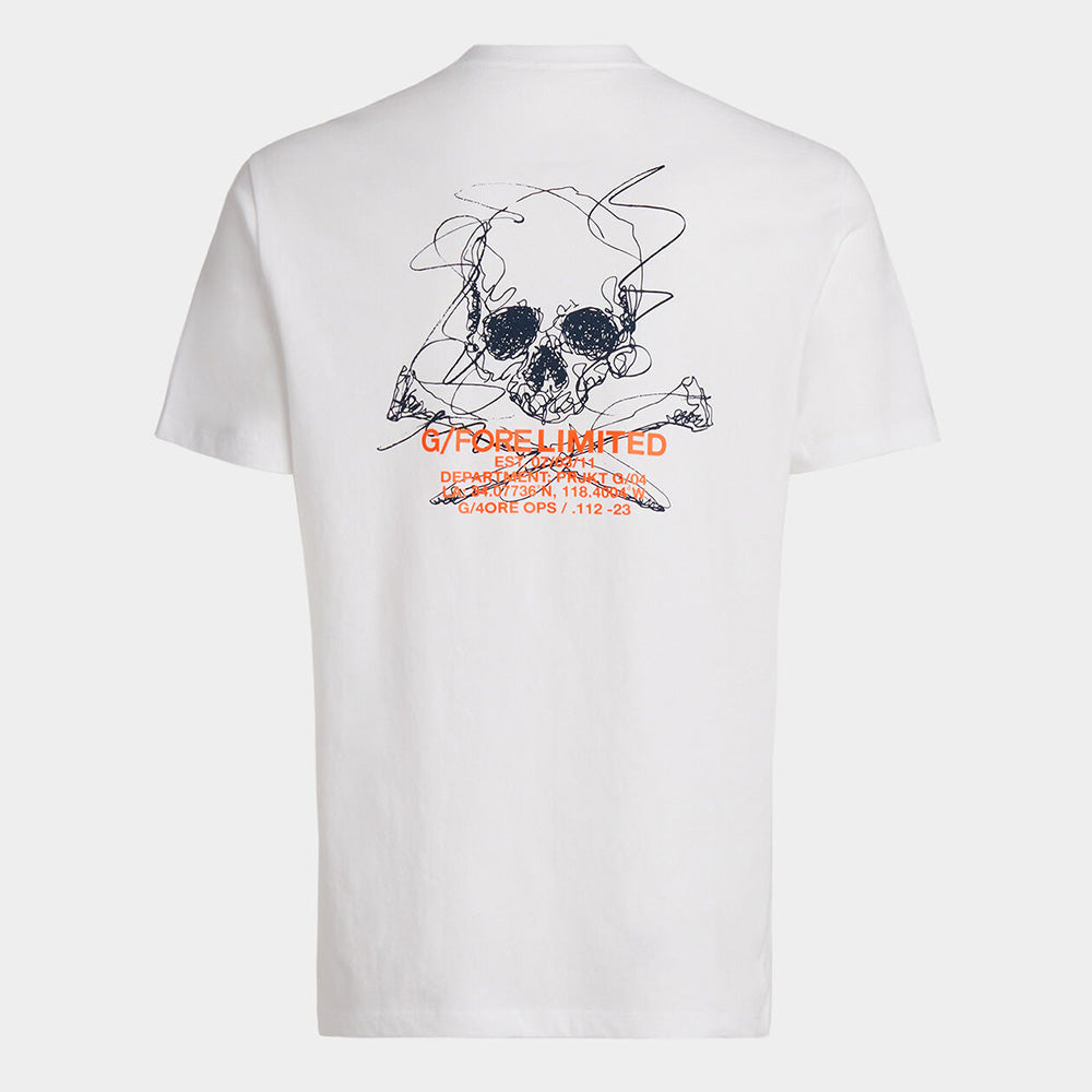 SKULL & TEES COTTON TEE T 男性 圓領短袖上衣