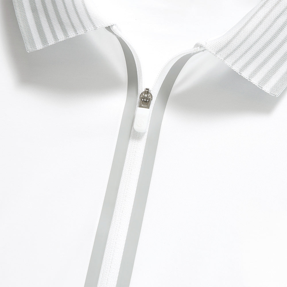 SILKY TECH NYLON QUARTER ZIP POLO 女士 半開襟拉鍊長袖上衣