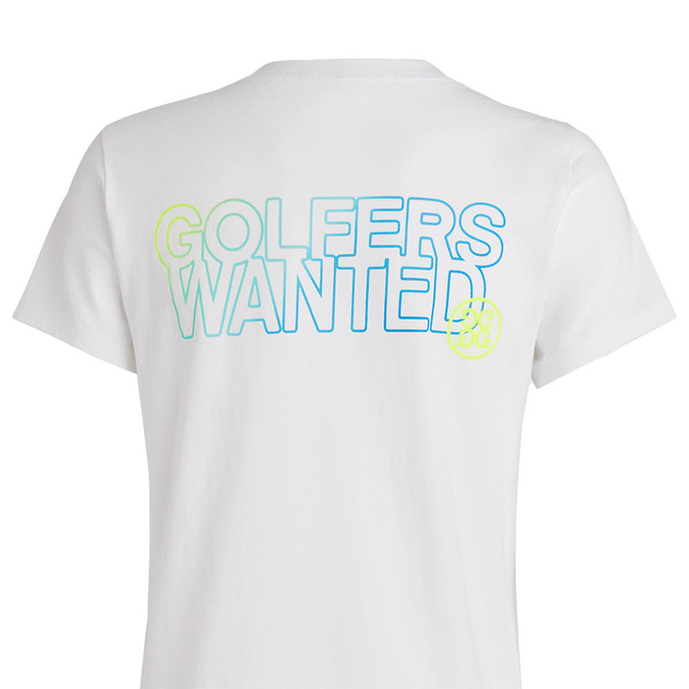 GOLFERS WANTED COTTON TEE 女士 圓領短袖上衣