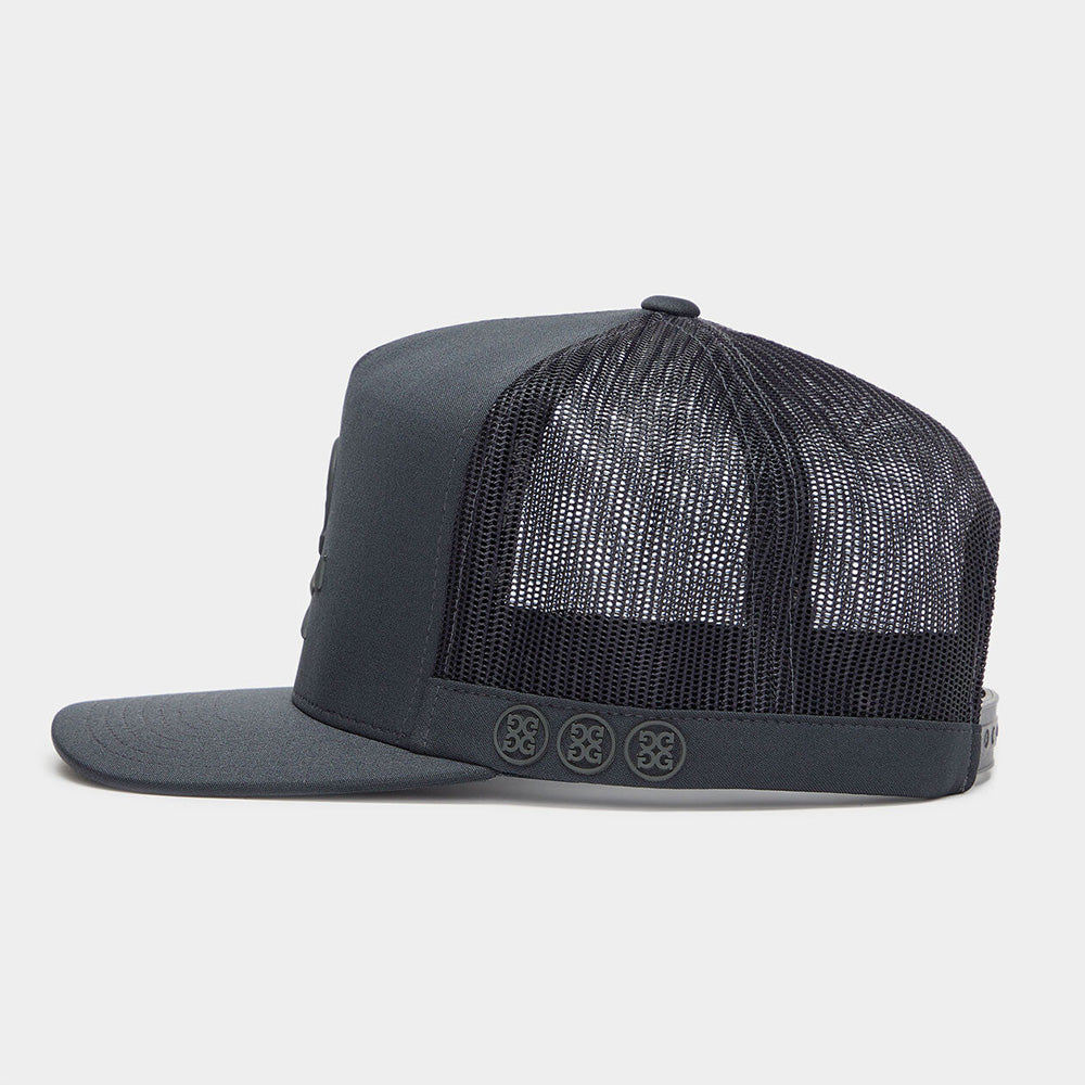 SKULL & TEES INTERLOCK KNIT TALL TRUCKER HAT 男士 高爾夫球帽