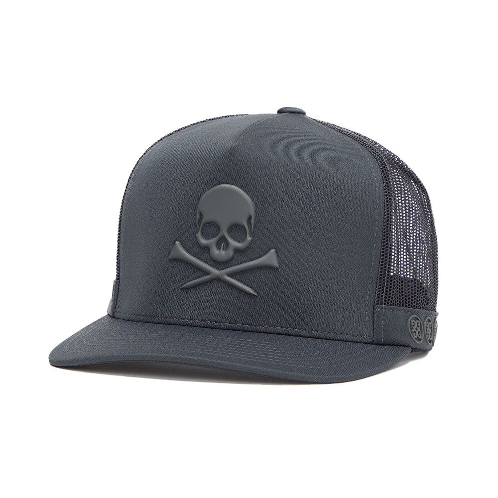 SKULL & TEES INTERLOCK KNIT TALL TRUCKER HAT 男士 高爾夫球帽