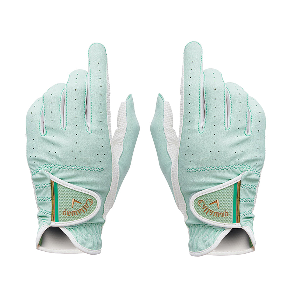 NAIL DUAL GLOVES '22 女士 高爾夫球手套 (雙)