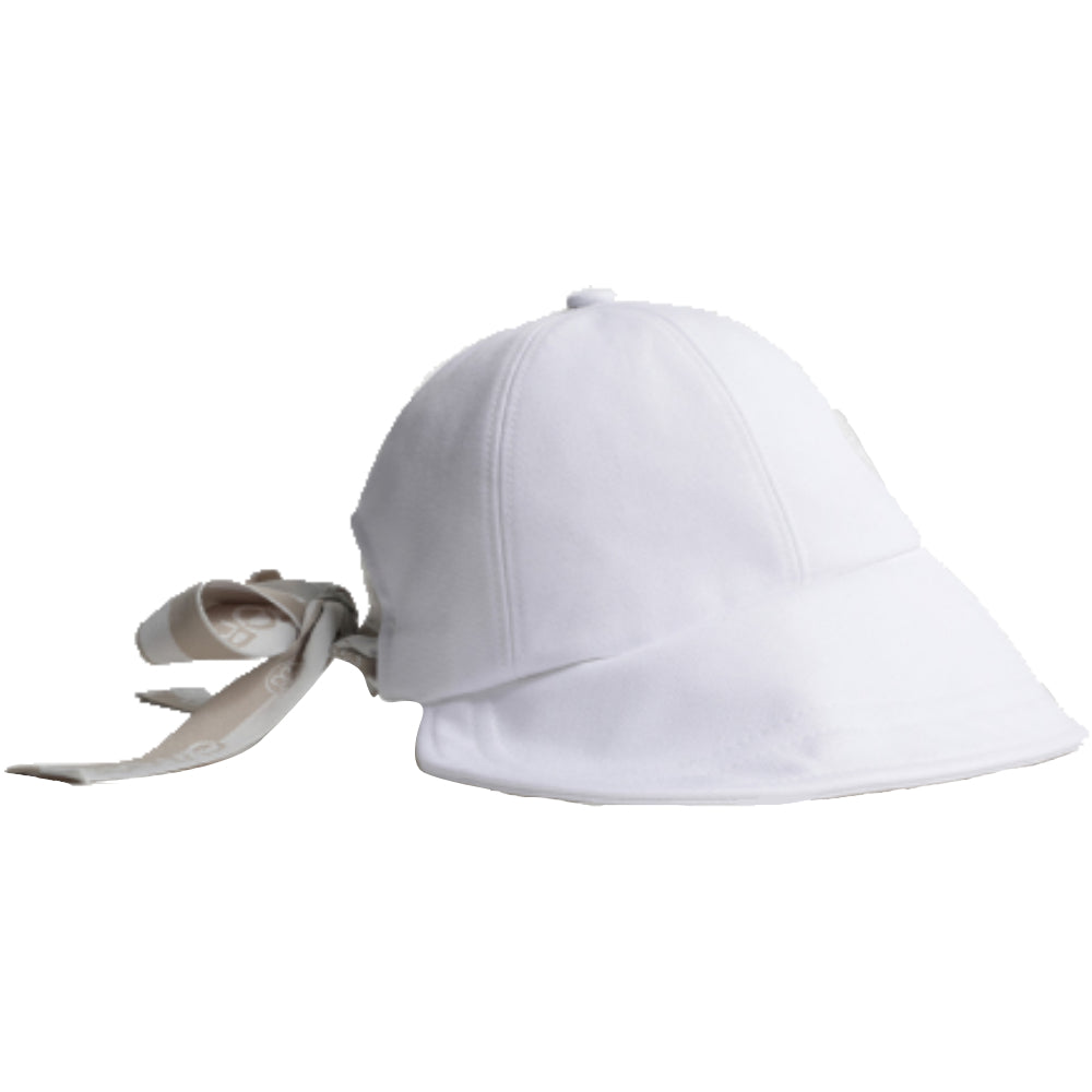 RIBBON WIDE CAP 女士 高爾夫球緞帶帽