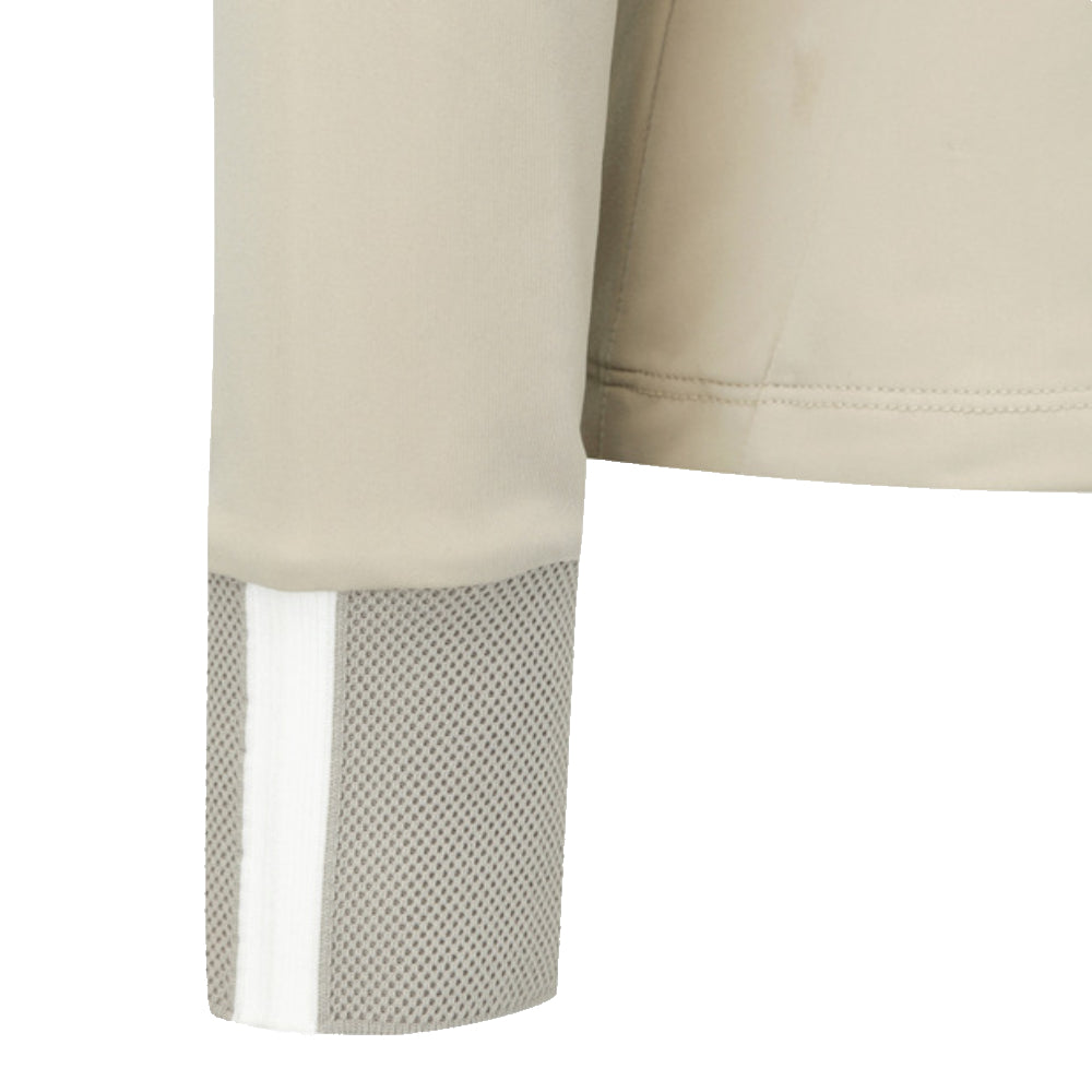 KNIT COLLARED FLEECED T-SHIRT 女士 高爾夫翻領上衣