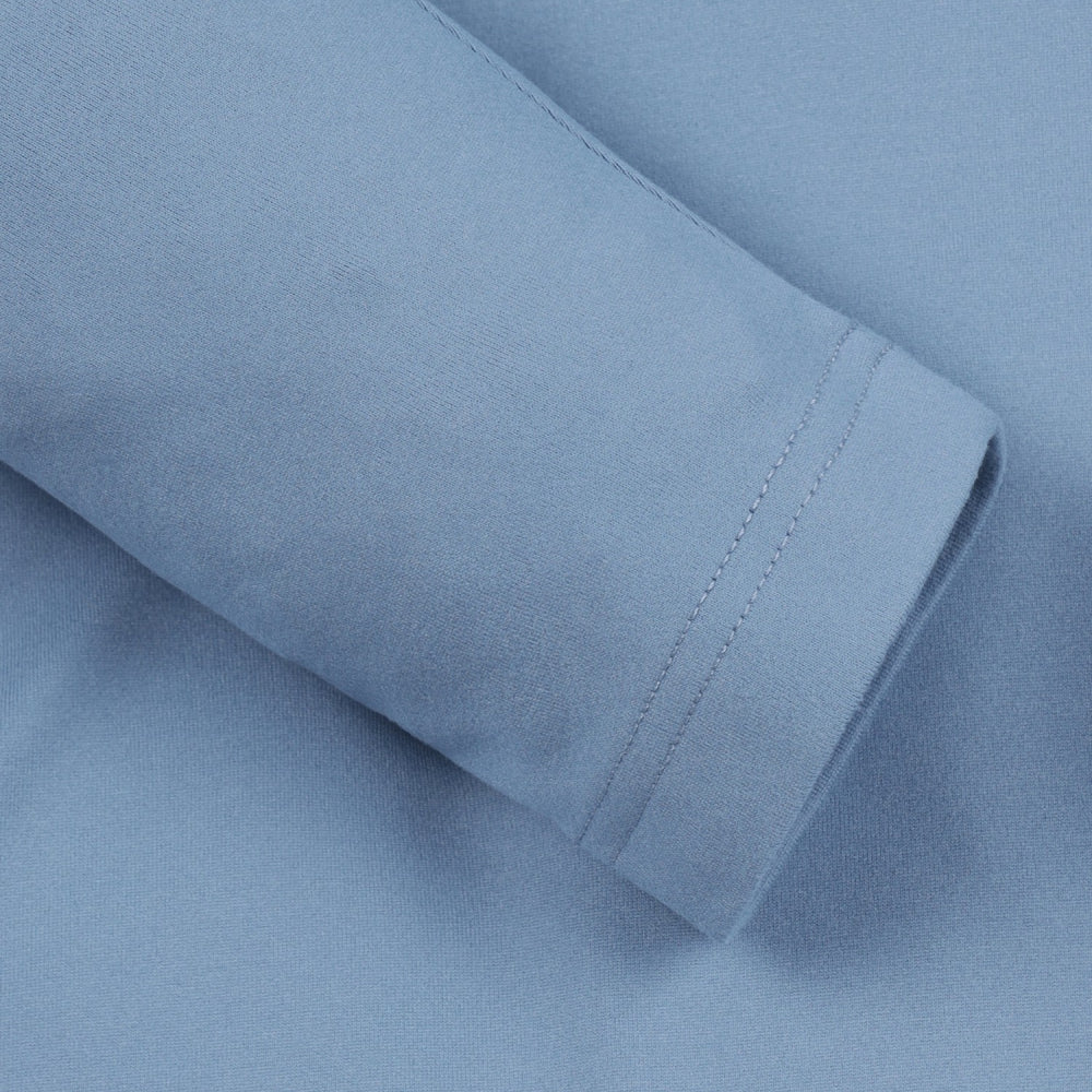 WAACKY STRIPE POINT FLEECE POLO 男士 高爾夫長袖POLO衫