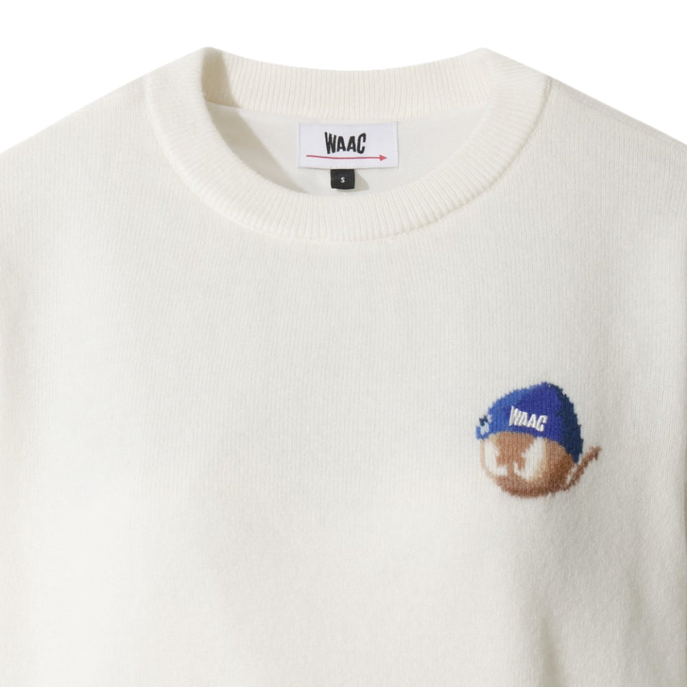 CASHMERE BLENDED CHAIN STITCH SWEATER 女士 長袖上衣