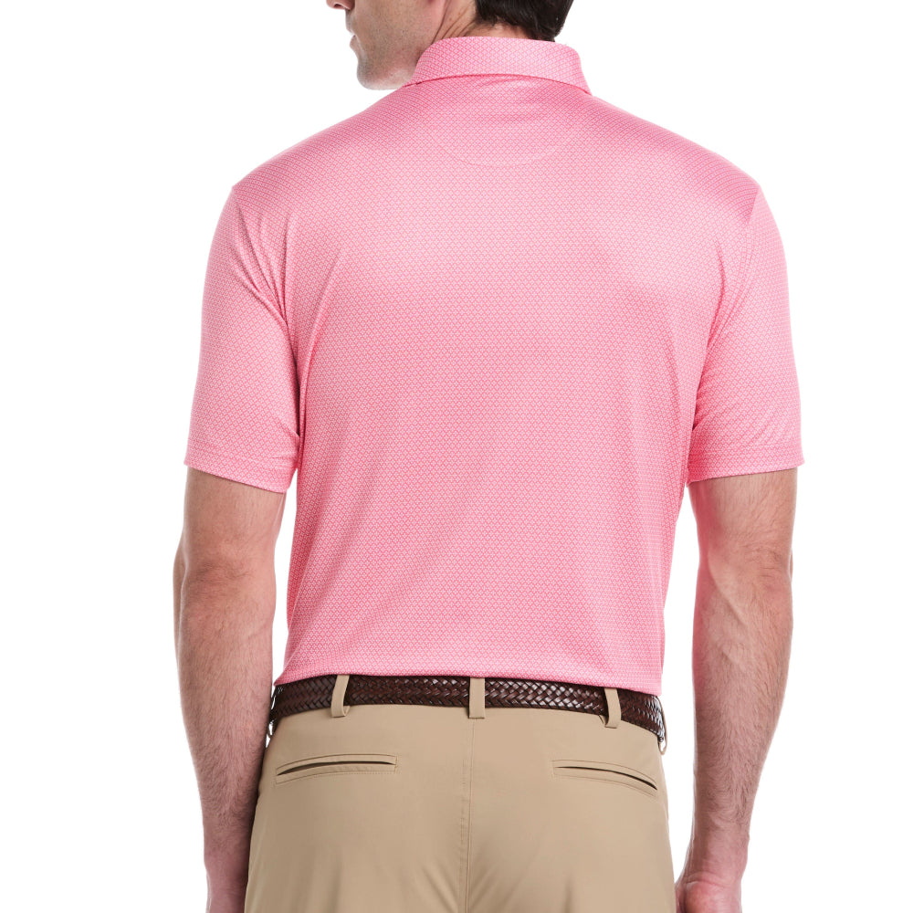2 COLOR MICRO GEO PRINTED POLO 男士 高爾夫POLO衫