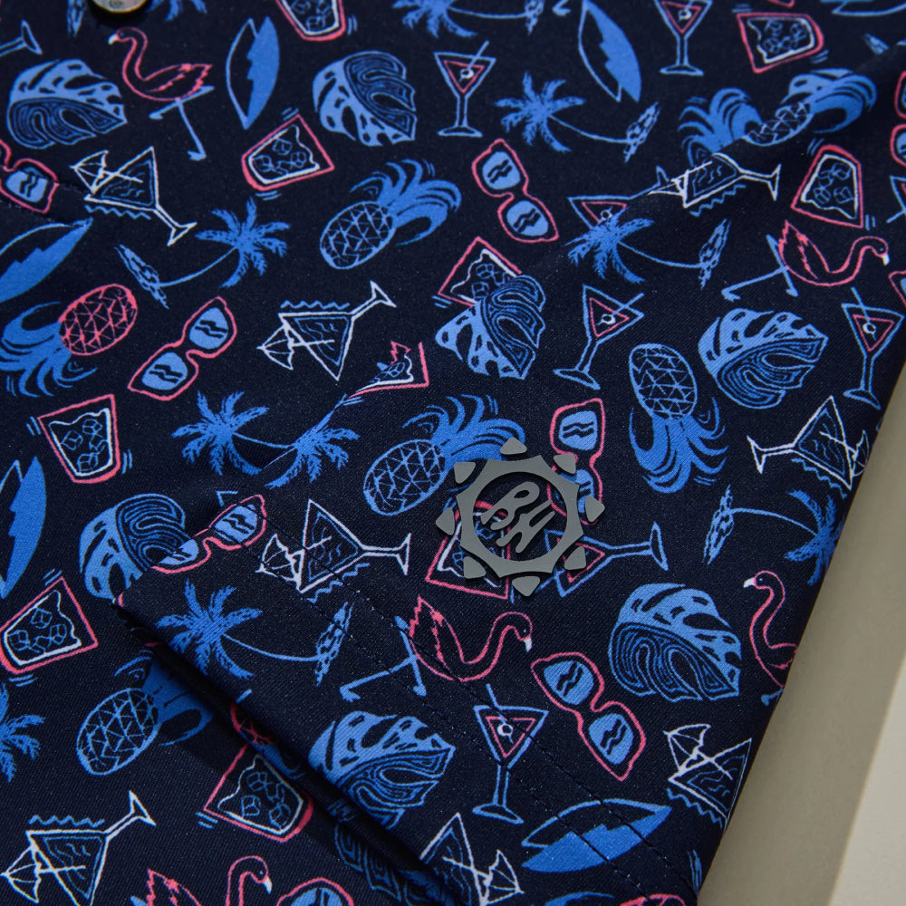 SPRINGTIME PRINTED POLO 男士 高爾夫POLO衫