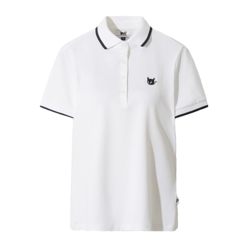 ATHLETIC RIB COLLAR WAACKY POLO 女士 高爾夫POLO衫