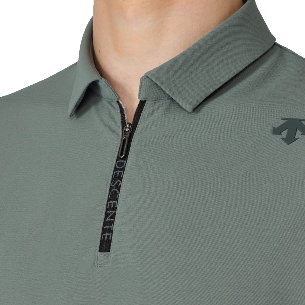 SHORT SLEEVE SHIRT 男士 半開襟翻領短袖上衣