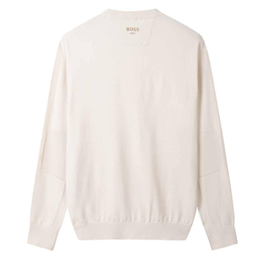 ECO LEATHER POCKET SW 男士 針織圓領長袖上衣