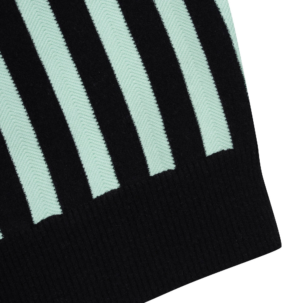 STRIPE V-NECK SWEATER 女士 V領毛衣