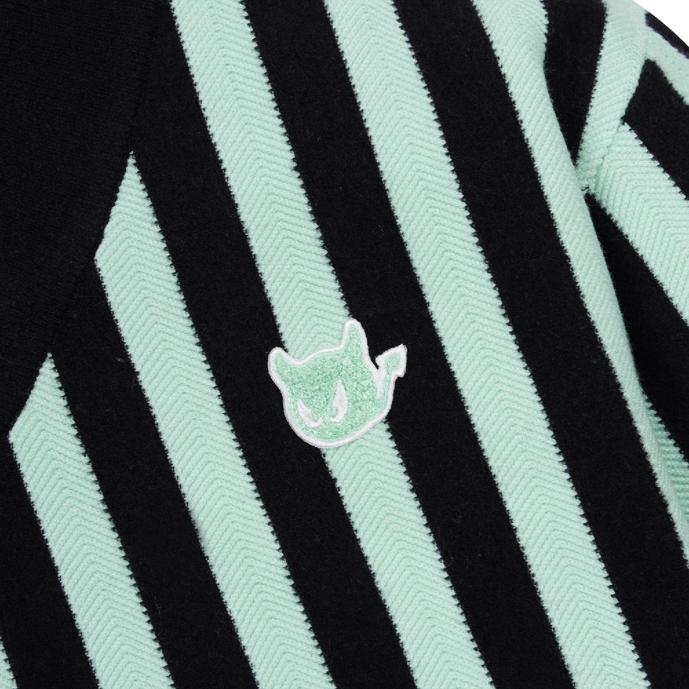STRIPE V-NECK SWEATER 女士 V領毛衣