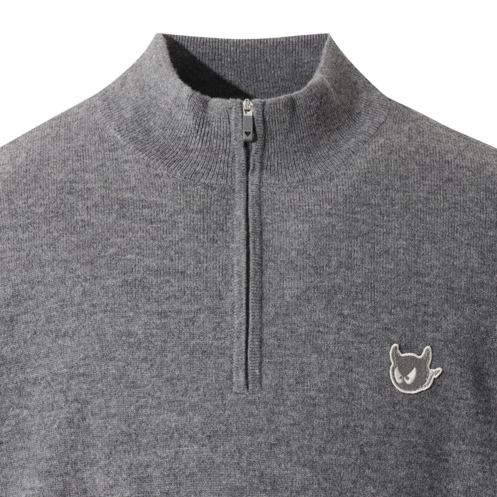 WOOL HALF ZIP SWEATER 男士 半開襟毛衣