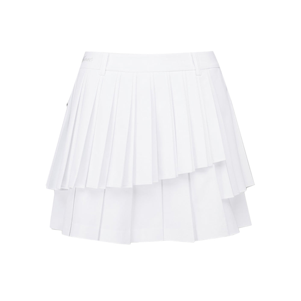 PLEATS WRAP SKORT 女士 雙層百褶短褲裙