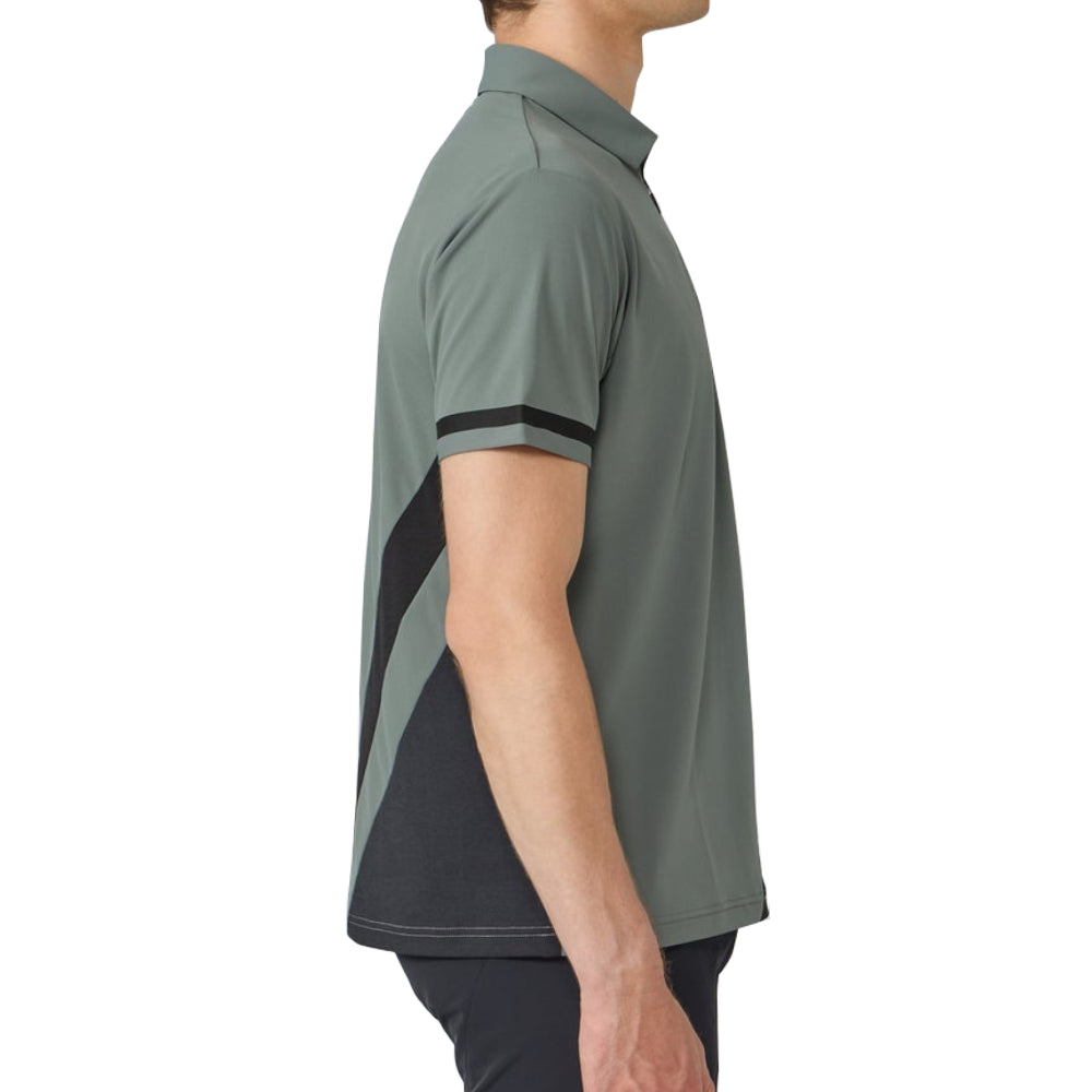 SHORT SLEEVE SHIRT 男士 半開襟翻領短袖上衣