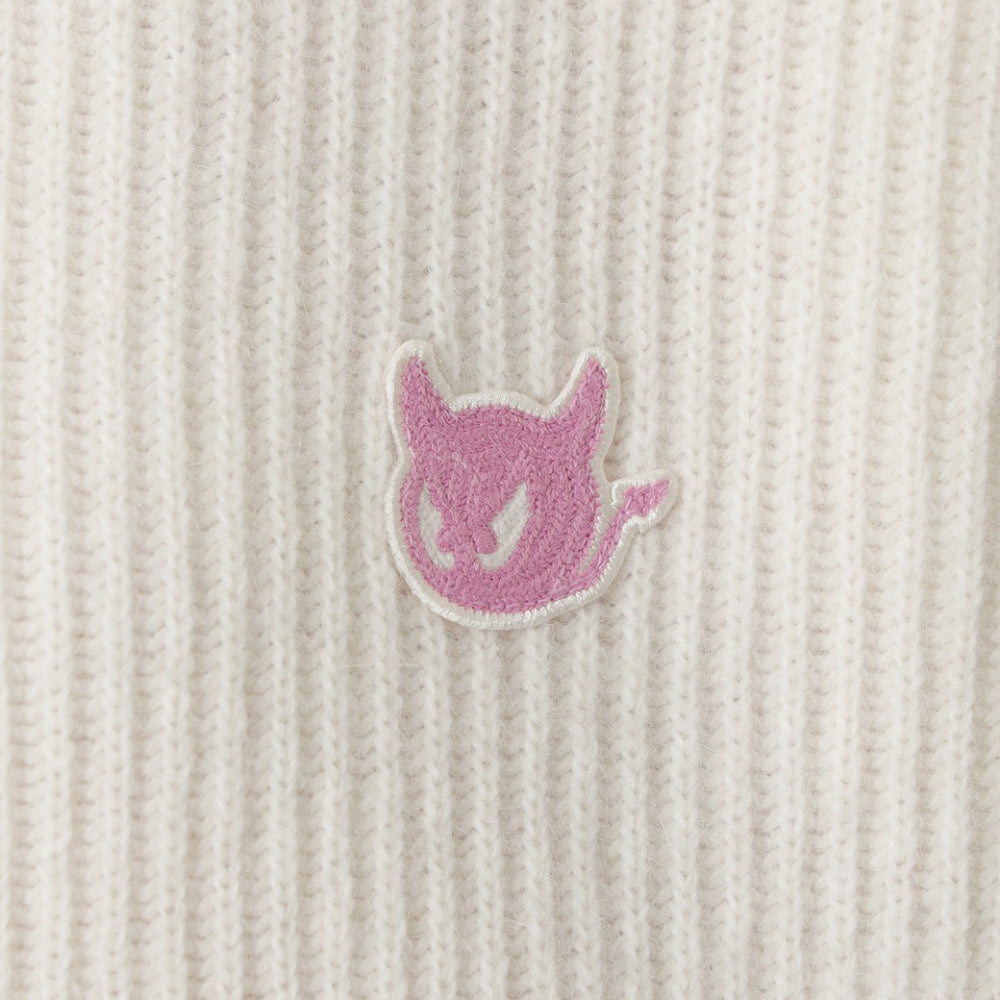 FULL ZIP KNIT HOODIE JACKET 女士 針織連帽外套