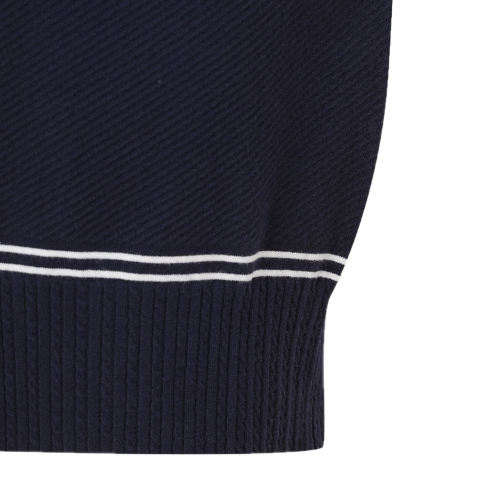 ROUND NECK SWEATER VEST 女士 圓領針織背心
