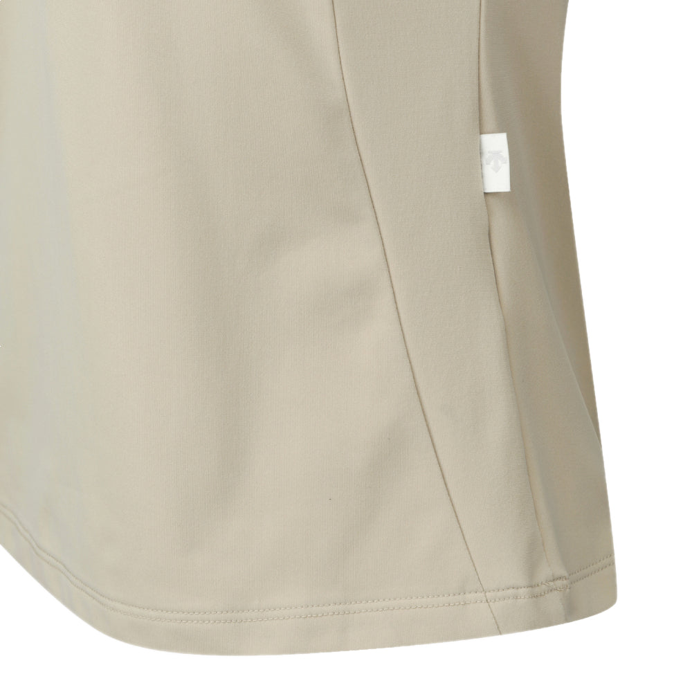 KNIT COLLARED FLEECED T-SHIRT 女士 高爾夫翻領上衣