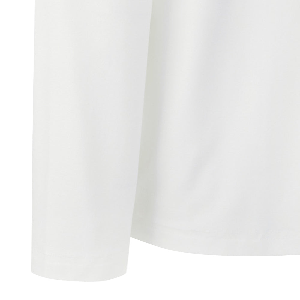 SIGNATURE JACQUARD Y-COLLARED LONG-SLEEVED T-SHIRT 男士 翻領長袖上衣