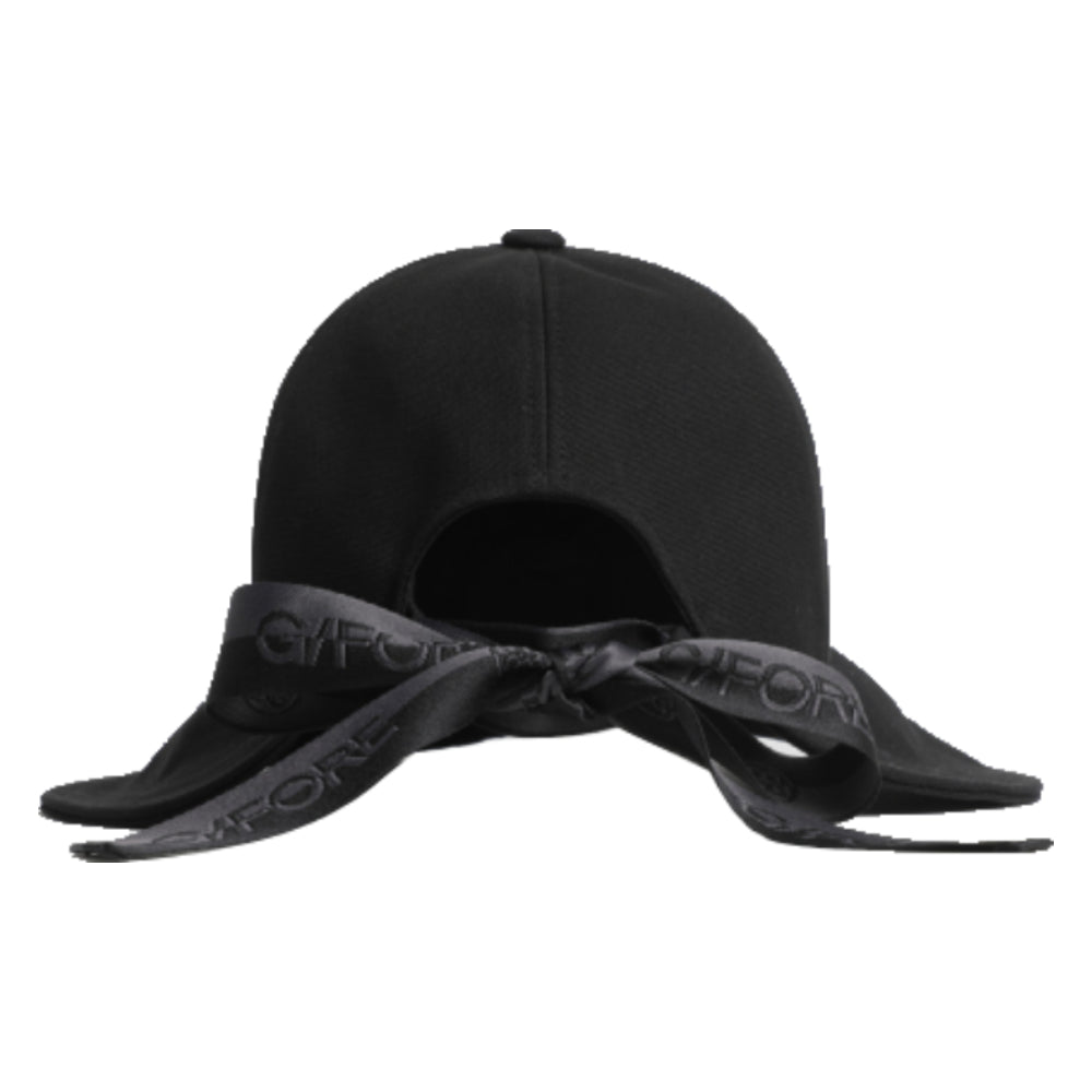 RIBBON WIDE CAP 女士 高爾夫球緞帶帽