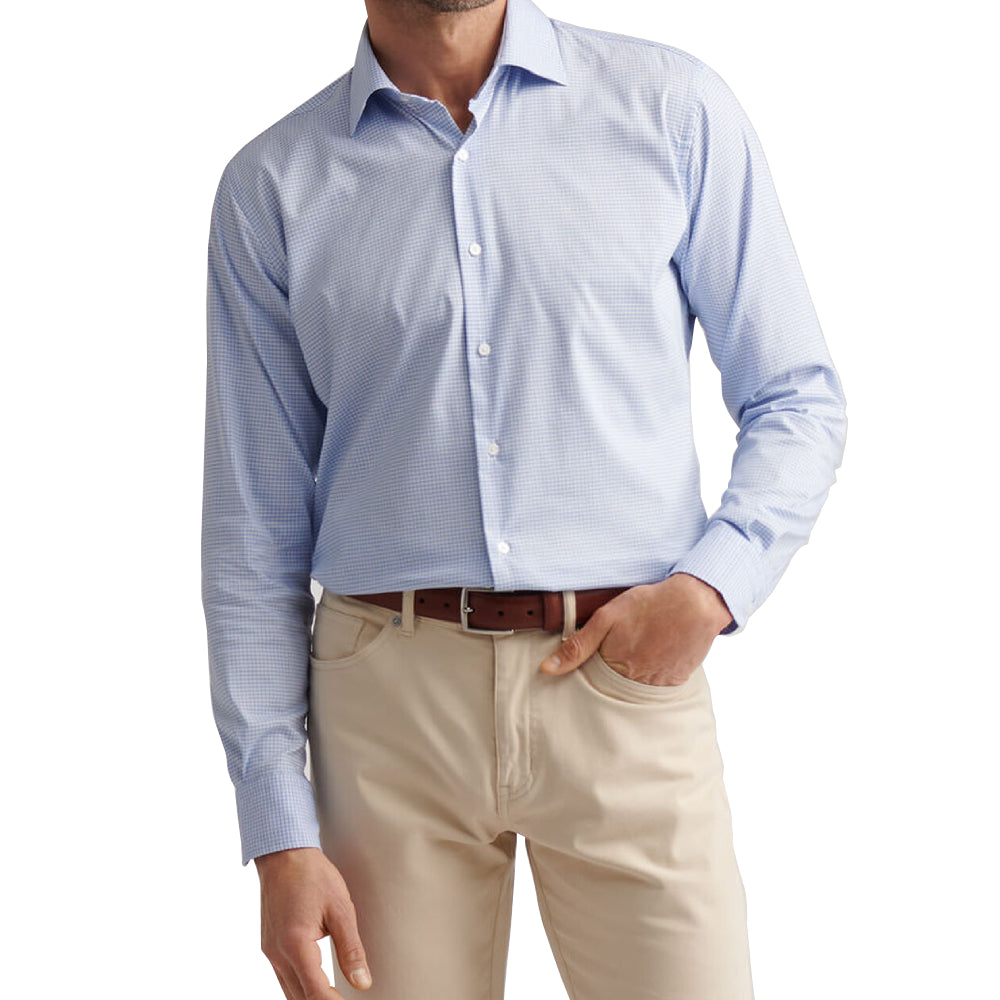 JACKSON CROWN LITE COTTON-STRETCH SPORT SHIRT 男士 高爾夫長袖上衣