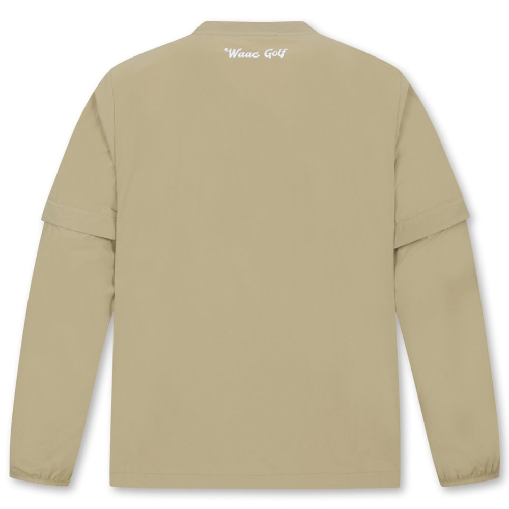 CASHMERE DRAWING WAACKY SWEATER 男士 圓領可拆袖上衣