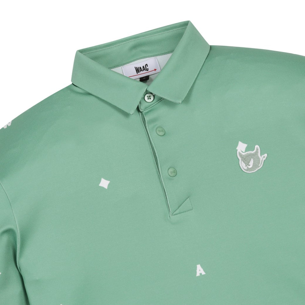 WAACKY PATTERENED POLO 男士 印花長袖POLO衫