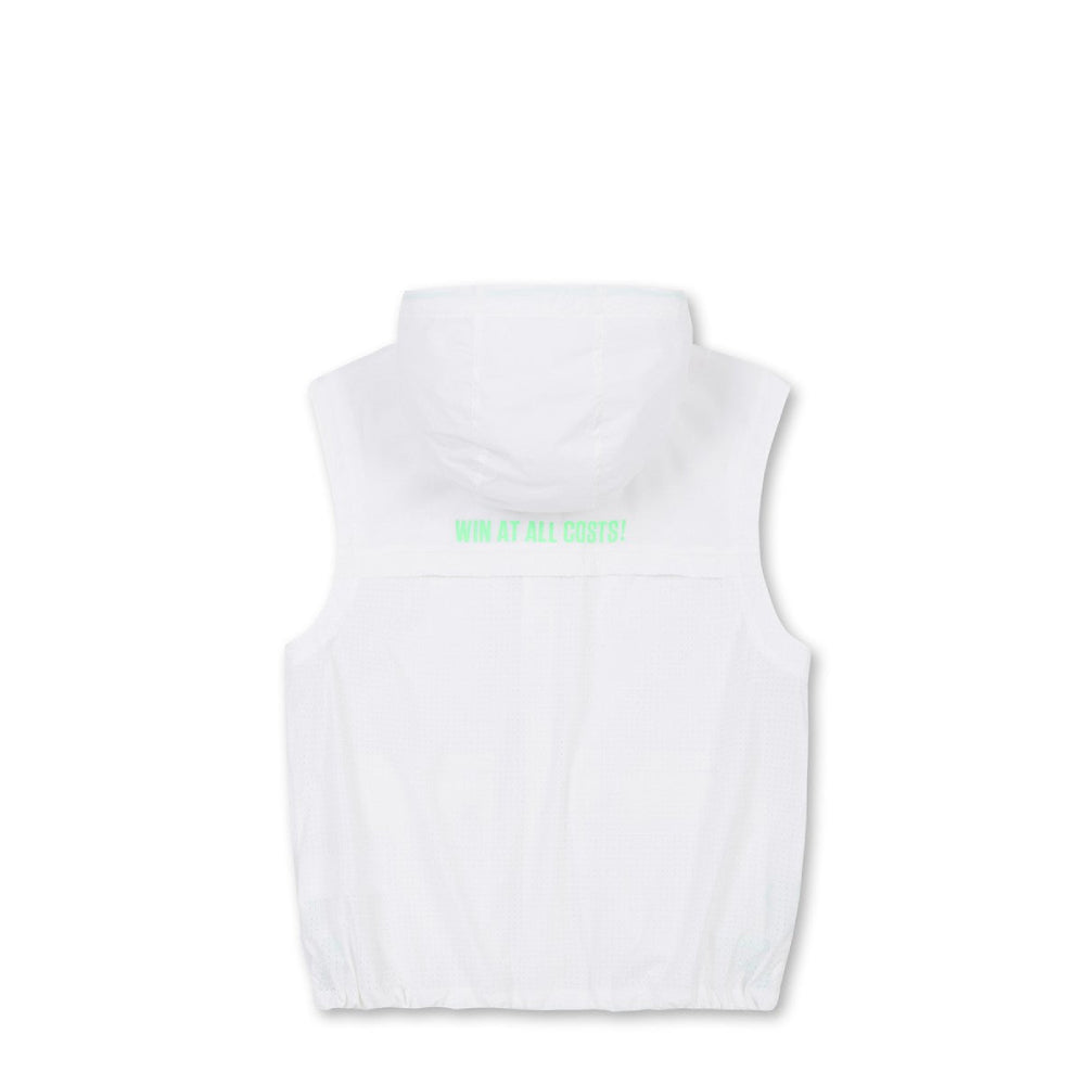 ZIP-UP HOODIE VEST 女士 連帽背心