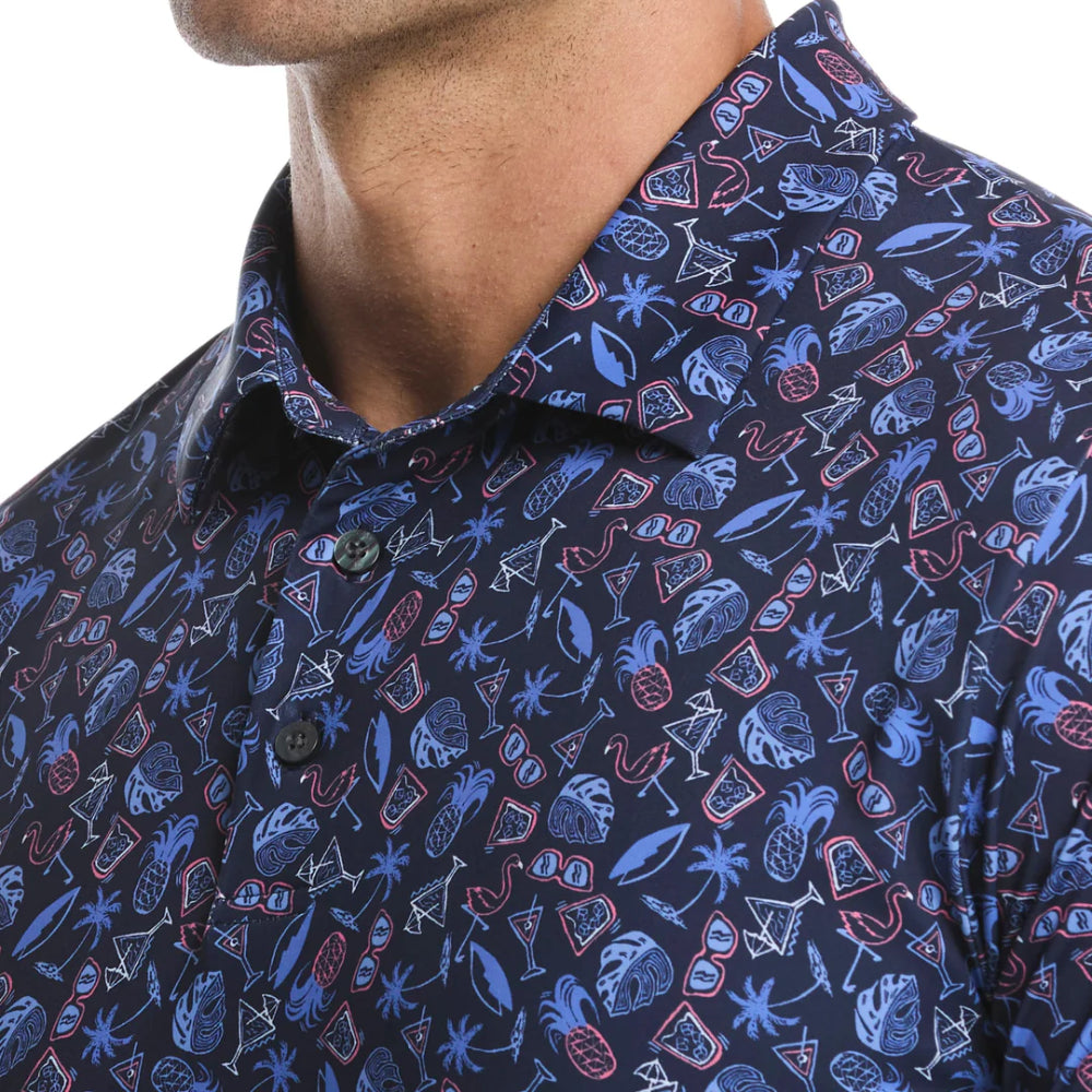 SPRINGTIME PRINTED POLO 男士 高爾夫POLO衫