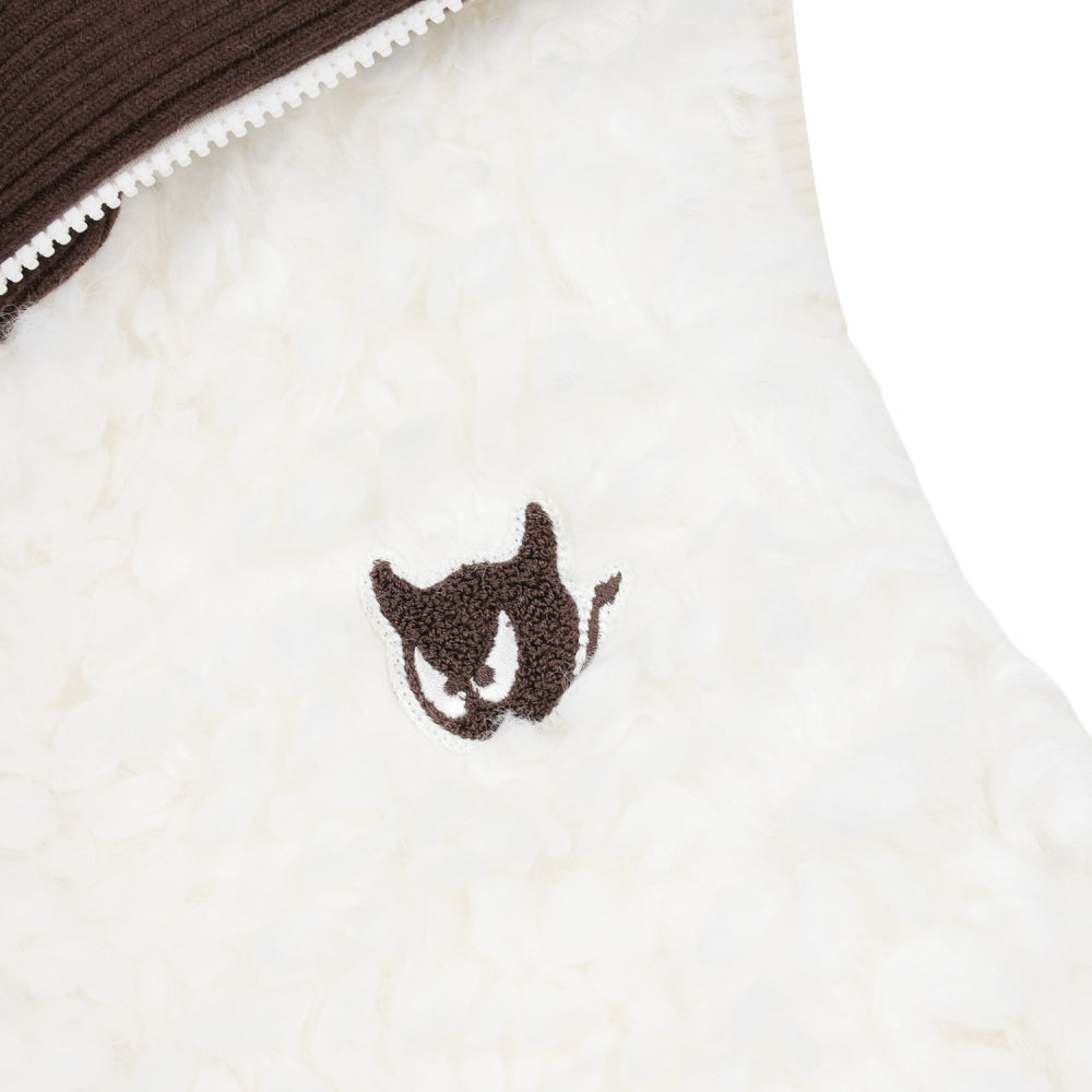 FLEECE SLEEVELESS VEST 女士 毛絨防風背心