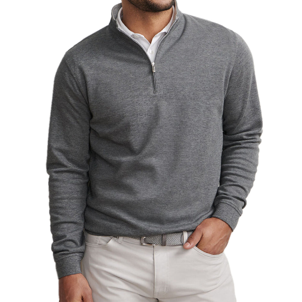 CROWN COMFORT QUARTER-ZIP PULLOVER 男士 高爾夫長袖上衣