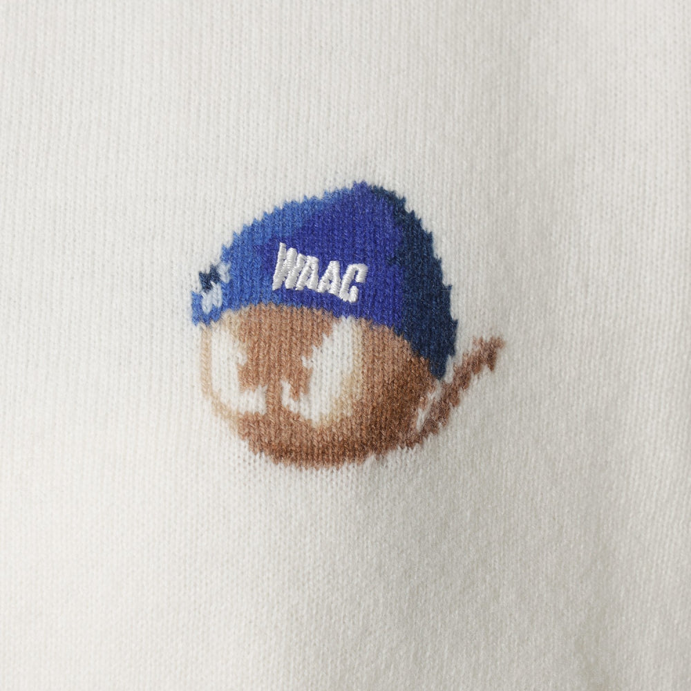 CASHMERE BLENDED CHAIN STITCH SWEATER 女士 長袖上衣