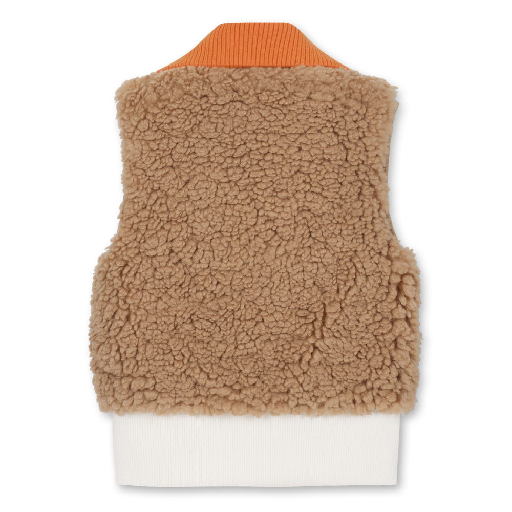 FLEECE SLEEVELESS VEST 女士 毛絨防風背心