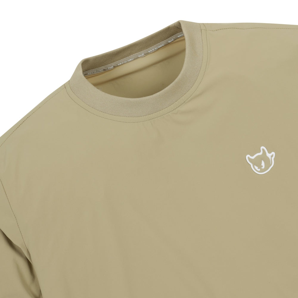 CASHMERE DRAWING WAACKY SWEATER 男士 圓領可拆袖上衣