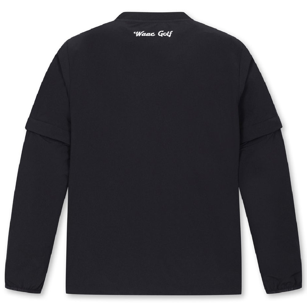 CASHMERE DRAWING WAACKY SWEATER 男士 圓領可拆袖上衣