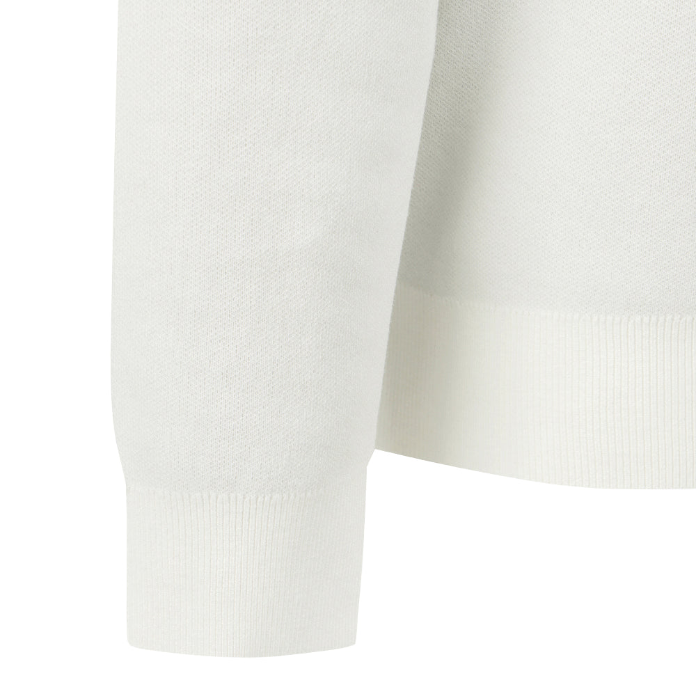 SOLID SINGLE-LAYERED ROUND SWEATER 男士 高爾夫長袖上衣