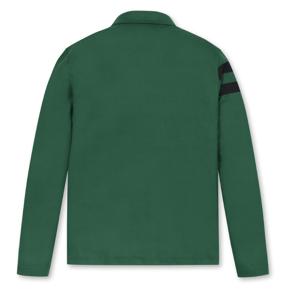 WAACKY STRIPE POINT FLEECE POLO 男士 高爾夫長袖POLO衫